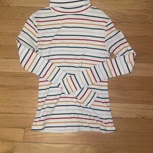 Old Navy Rainbow Stripe Turtleneck